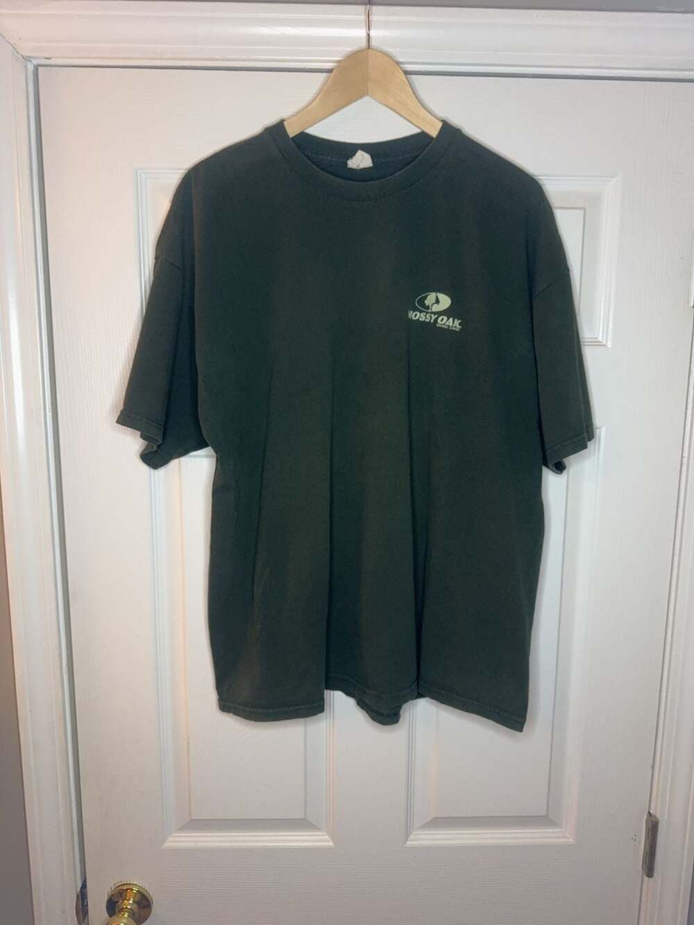 Vintage Mossy Oak We Hunt Like We're Hungry Graphic T-Shirt 2XL